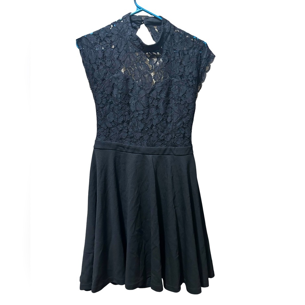 Lace little black dress